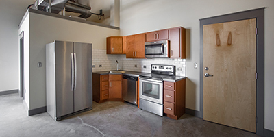 Downtown Knoxville loft apartment at The Historic Keener Building