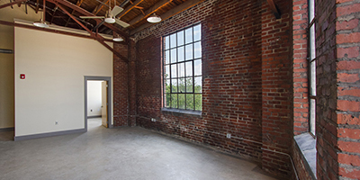 Downtown Knoxville loft apartment at The Historic Keener Building