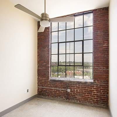 Downtown Knoxville loft apartment at The Historic Keener Building